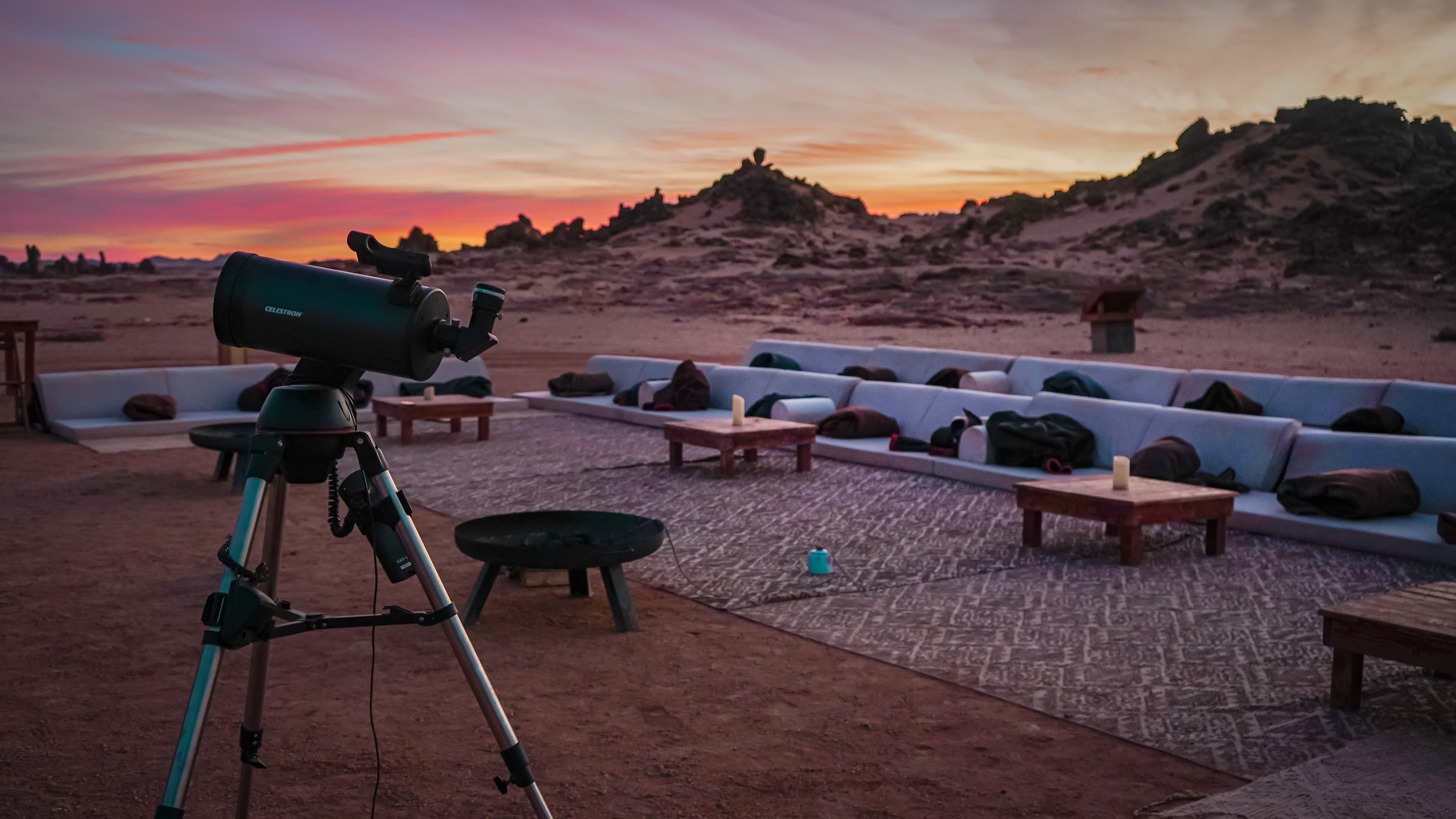 Al-Ula: A stargazing dinner experience at the Al-Gharamil Nature Reserve
