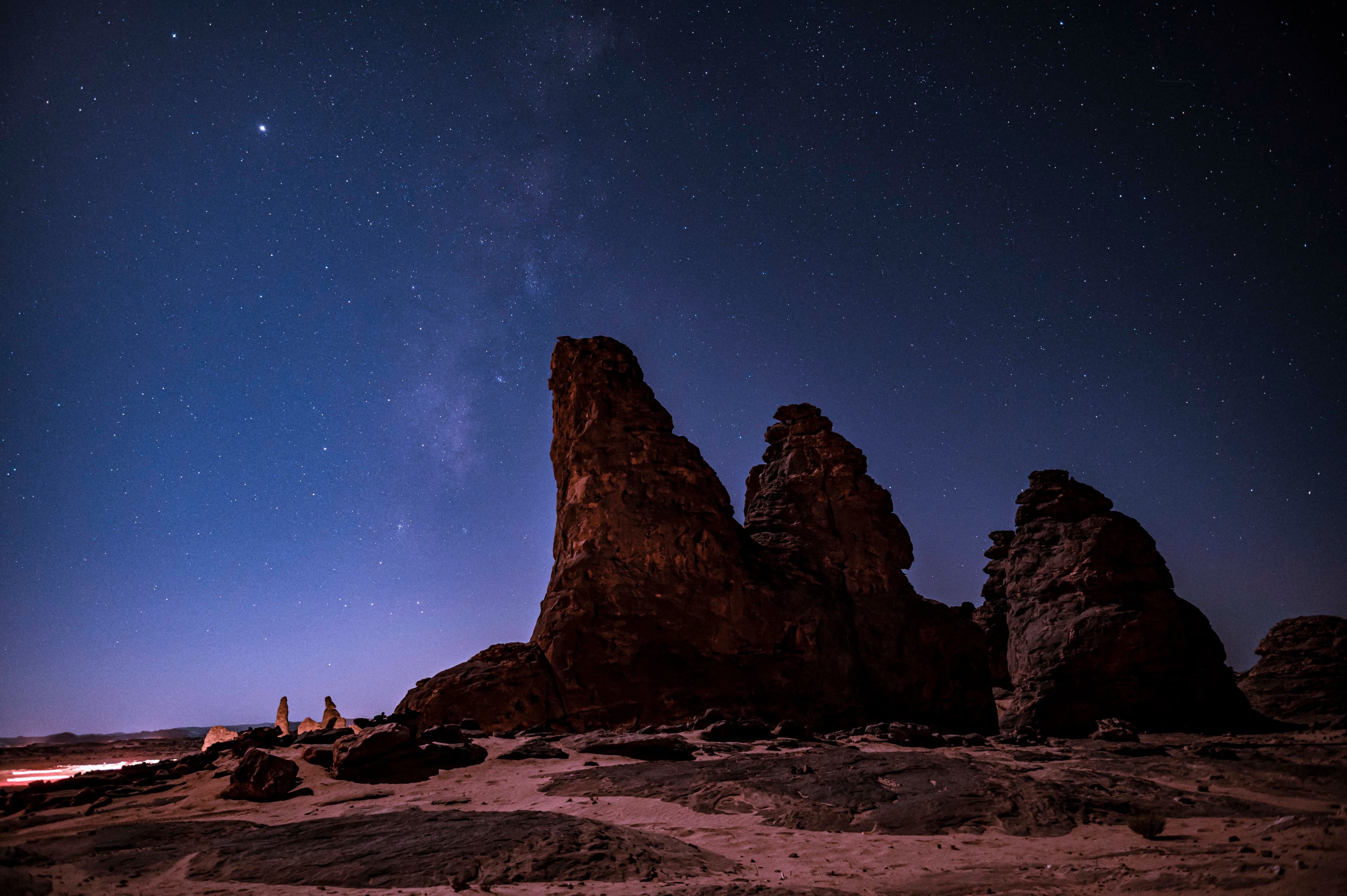 Al-Ula: A stargazing dinner experience at the Al-Gharamil Nature Reserve